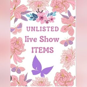KIDS SHOW UNLISTED ITEMS
